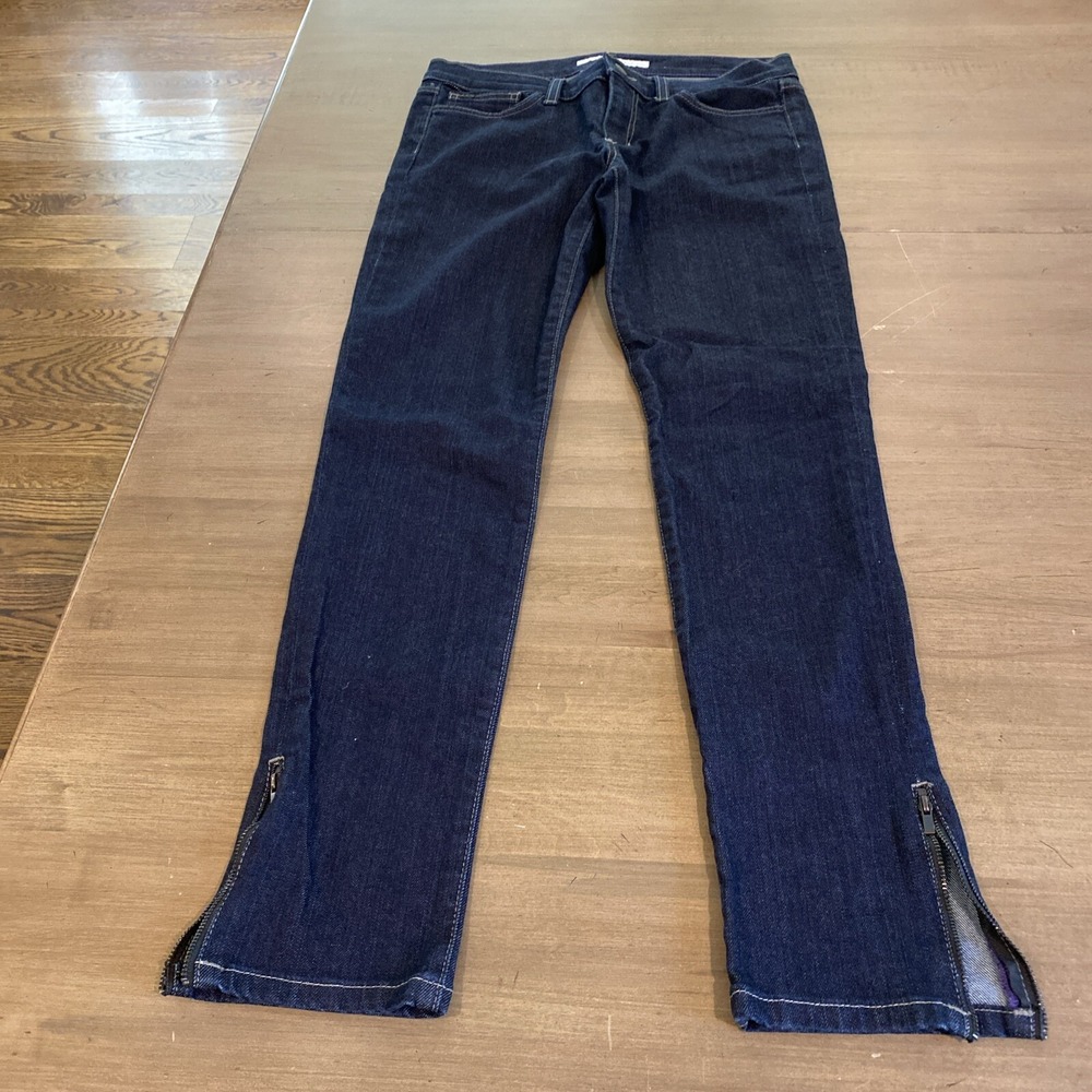 Joe's Womens Jeans Size 27 Skinny Provocateur Ankle Zip Dark Wash